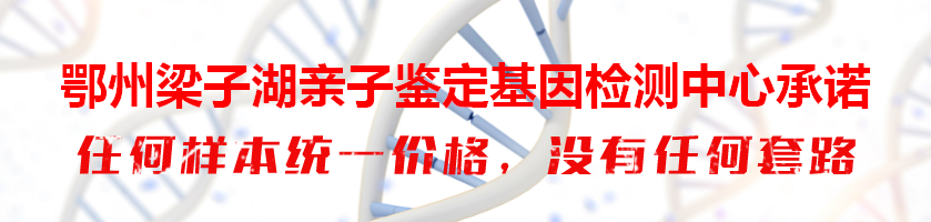 鄂州梁子湖亲子鉴定基因检测中心承诺